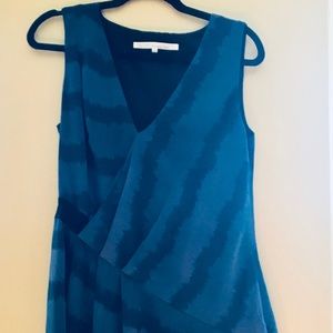 Rachel Roy Sheath Dress - Multi/Blue - Size 8